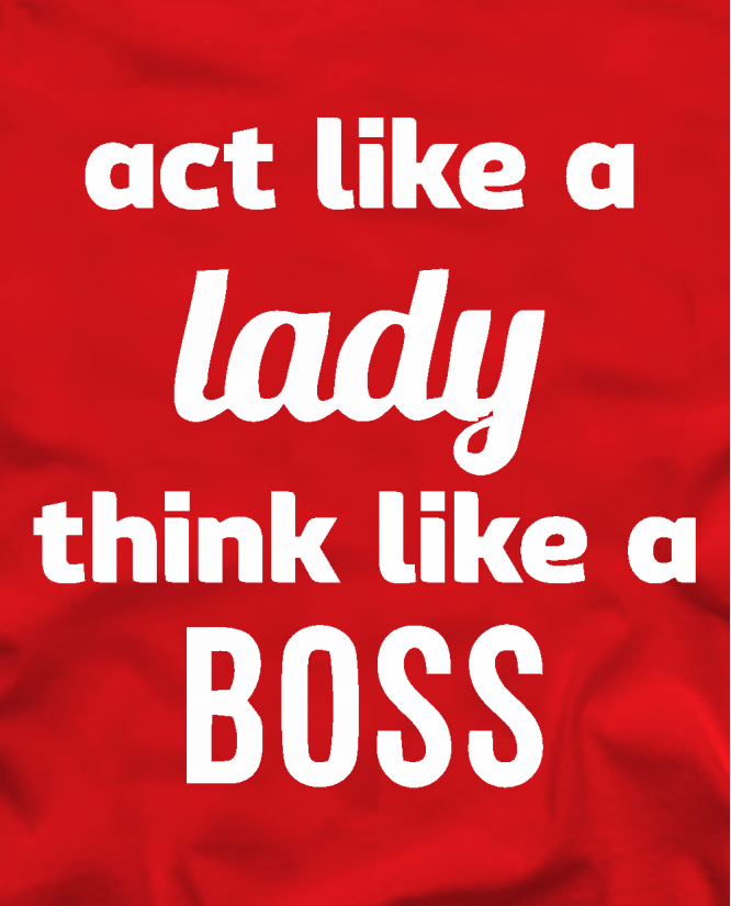 Lady boss 